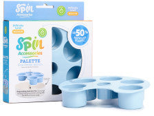 SPIN Palette slowfeeder-top, lyseblå