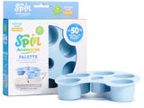 SPIN Palette slowfeeder-top, lyseblå