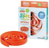 SPIN Spiral slowfeeder-top, orange