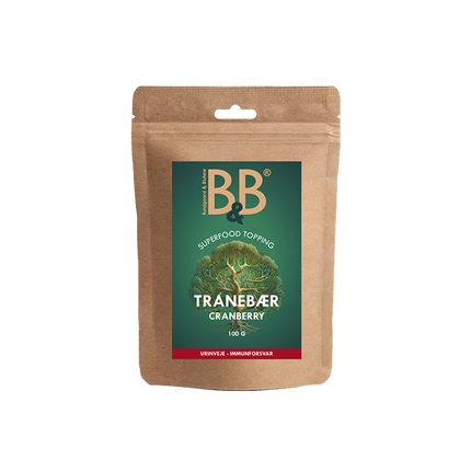 B&B - Tranebær Superfood Topping, 100g