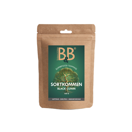 B&B - Sortkommen Superfood Topping, 100g