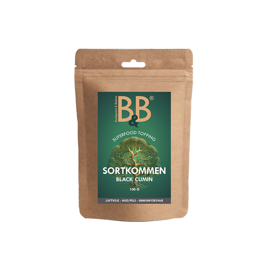 B&B - Sortkommen Superfood Topping, 100g