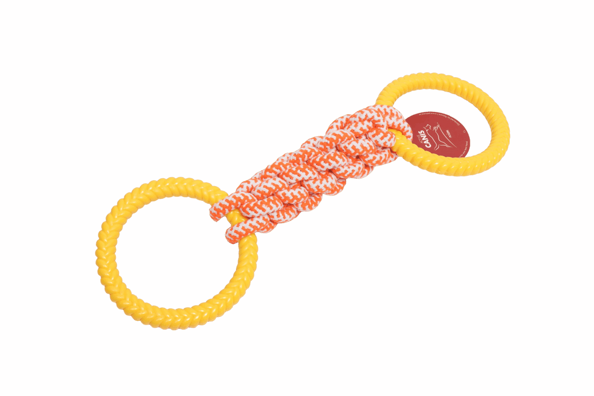 Active Canis Double Loop Knot reblegetøj, 42 cm