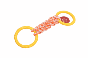 Active Canis Double Loop Knot reblegetøj, 42 cm