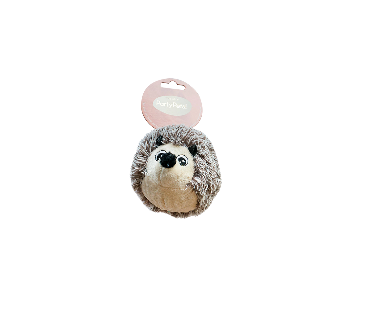 Party Pets Pindsvin bold i plys, 10 cm