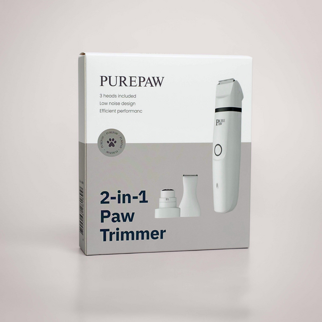 Purepaw - Premium 2-i-1 Poteklippemaskine