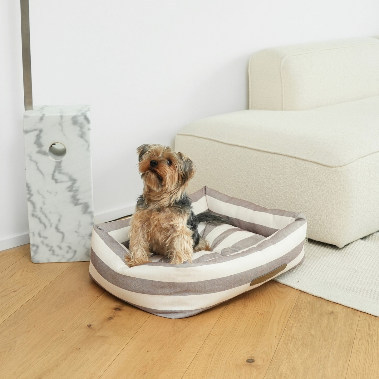 Staey - Alba Canvas Hundeseng, Natur