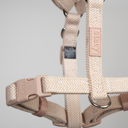 Staey - Tara H-Strap Hundesele, Light Rose