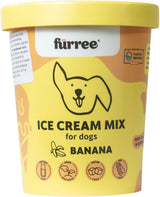Furree Ice Cream Mix hundeis med banan
