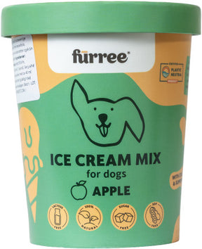 Furree Ice Cream Mix hundeis med æble