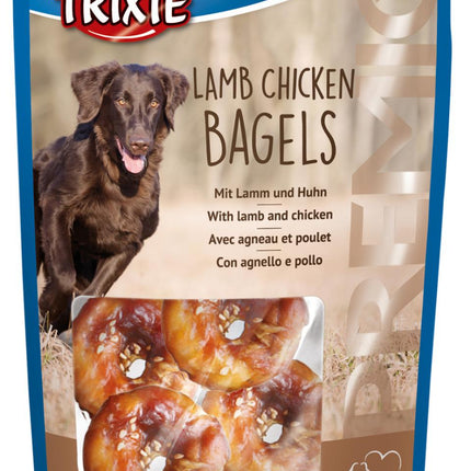 Trixie - Premio Bagels m. Kylling & Lam - 100 gr.