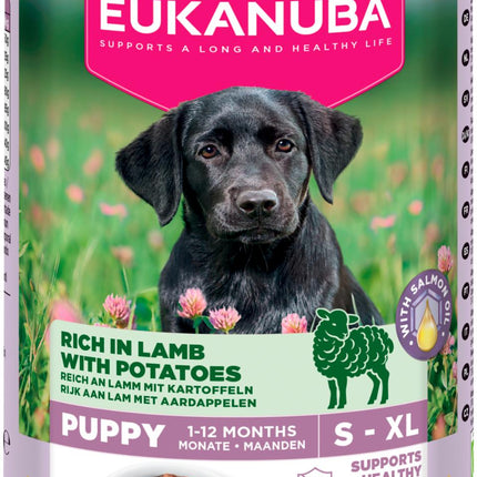 Eukanuba Puppy vådfoder, lam med kartoffel, 400g