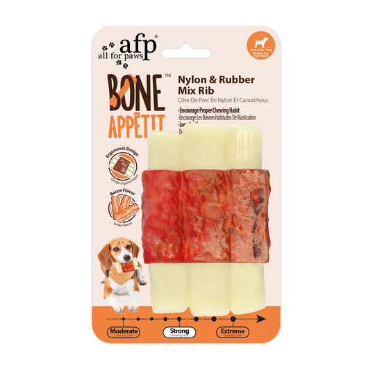AFP Bone Appetit Ribben – Bacon Smag (Nylon & Gummi)
