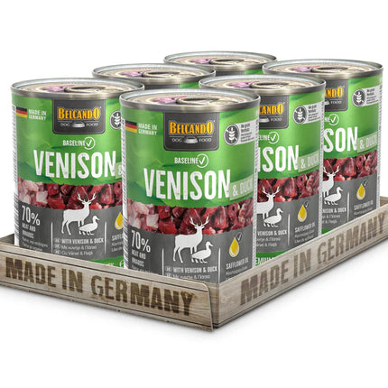 Belcando - Premium Vådfoder m. Vildt & And (6x400g)