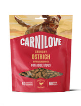Carnilove Crunchy Snack Struds med Brombær – 200g
