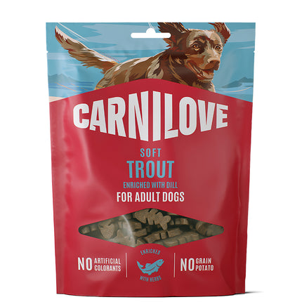 Carnilove bløde godbidder ørred & dild