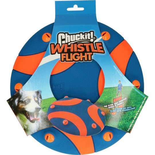 Chuckit! Whistle Flight – Frisbee m. Fløjtelyd