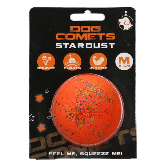 Dog Comets Stardust Bold – Naturgummi (Ø6 cm)