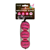 Dog Comets Tennisbold m. Pivelyd – Pink (3-pak)