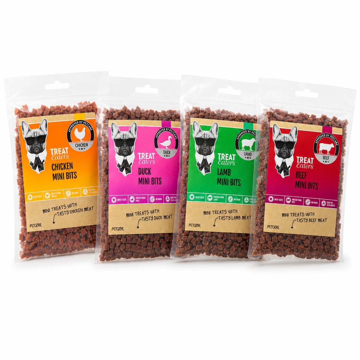 Treateaters - 4x350g Kornfri Mini Bites