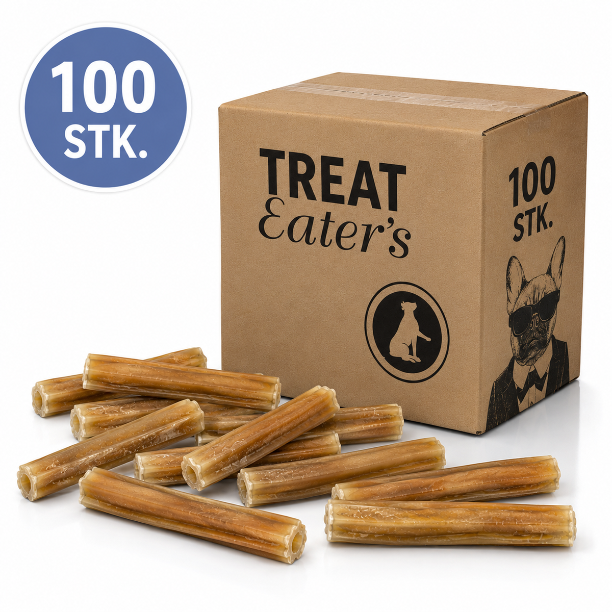 TreatEaters - Presset Ben 13cm (kasse m. 100stk)