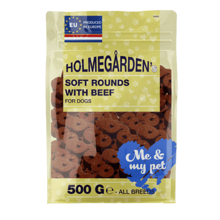 Holmegården - Runde Godbidder m. Okse, 500g.