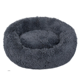 Fluffy Donut Hundeseng, antracit grå
