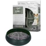 Eat Slow - Slowfeeder, Grå