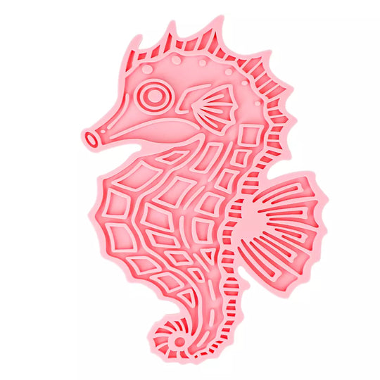 Eat Slow - Søhest Slikkemåtte, Rosa