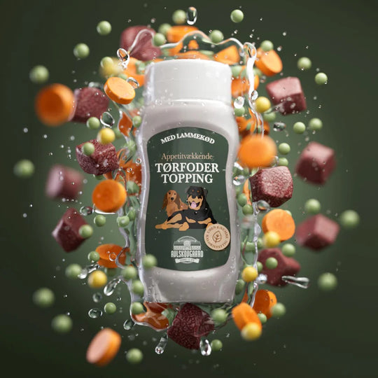 Tørfoder topping m. lam (300 ml.)