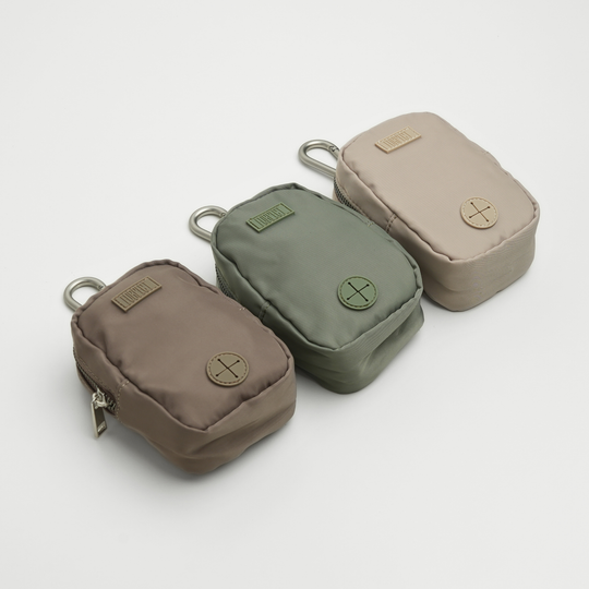 Furpect - Godbidstaske m. Hundeposeholder, Sand