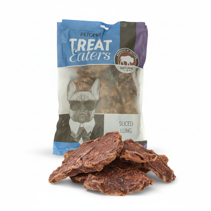 100% naturlige bøffellunger, 200g