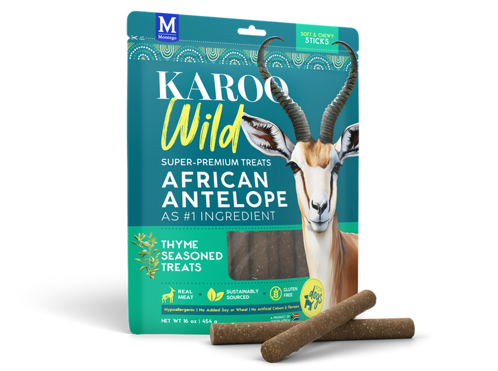 KAROO Wild - Sticks m. Antilope & Timian, 454g