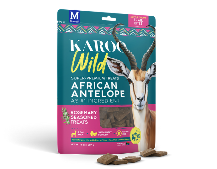 KAROO Wild - Bites m. Antilope & Rosmarin, 227g