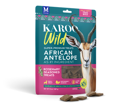 KAROO Wild - Bites m. Antilope & Rosmarin, 227g