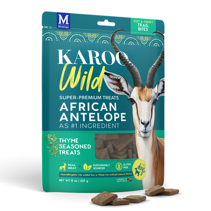 KAROO Wild - Bites m. Antilope & Timian, 227g