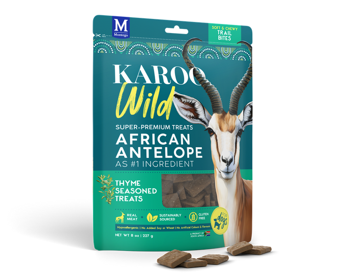 KAROO Wild - Bites m. Antilope & Timian, 227g