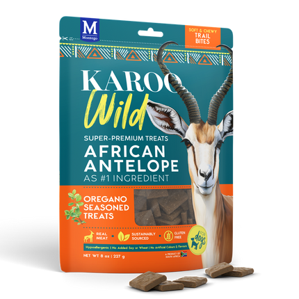 KAROO Wild - Bites m. Antilope & Oregano, 227g