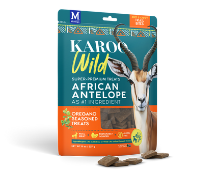 KAROO Wild - Bites m. Antilope & Oregano, 227g