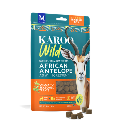 KAROO Wild - Træningsgodbidder m. Antilope & Oregano, 113g