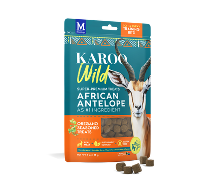 KAROO Wild - Træningsgodbidder m. Antilope & Oregano, 113g