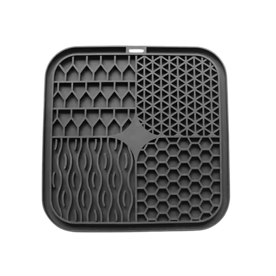 Slikkemåtte - 4 mønstret