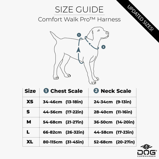 Dog Copenhagen Comfort Walk Pro™ hundesele Sort