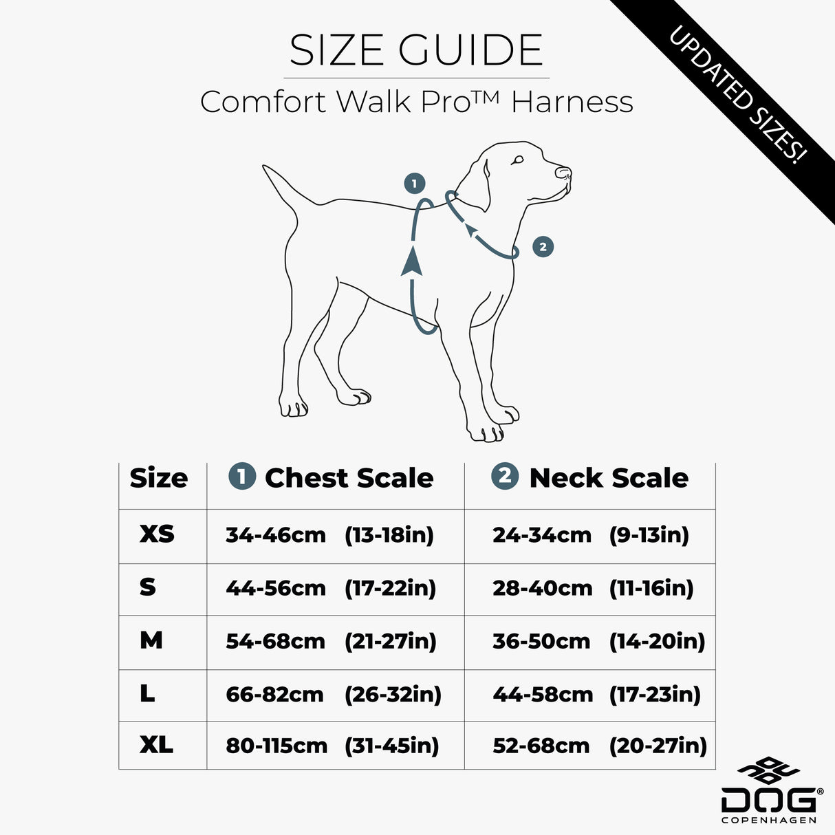 Dog Copenhagen Comfort Walk Pro™ hundesele Sort