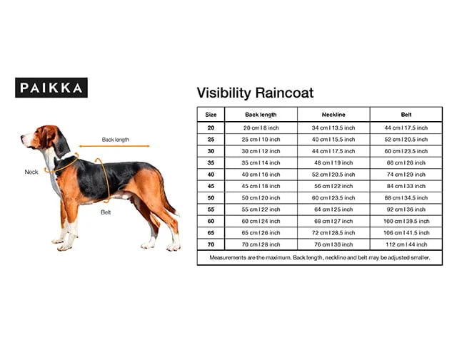 Paikka - Visibility Regnfrakke, Gul