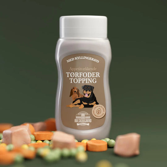 Tørfoder topping m. kylling (300 ml.)