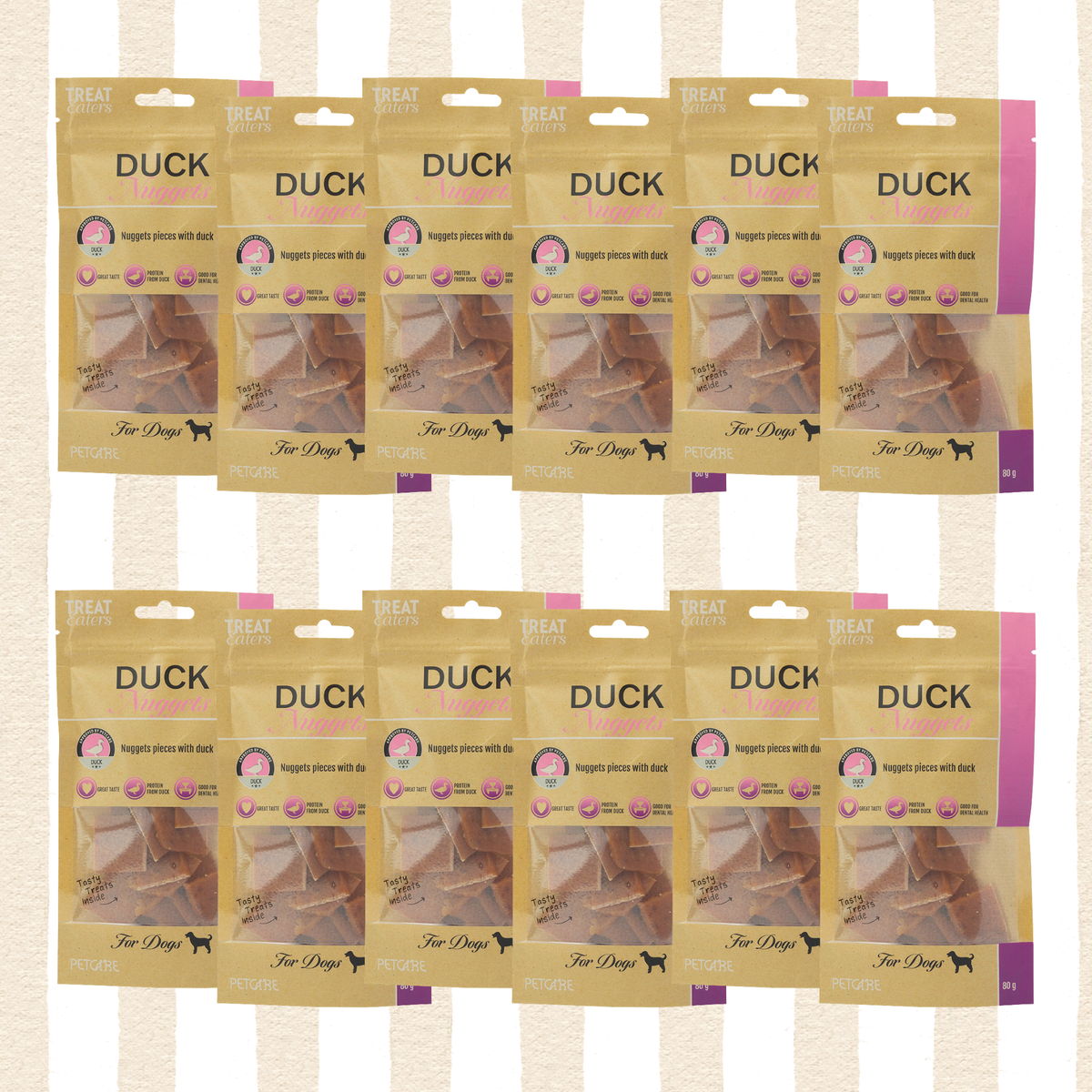 Pakketilbud - Andenuggets, 80g - 12 Poser