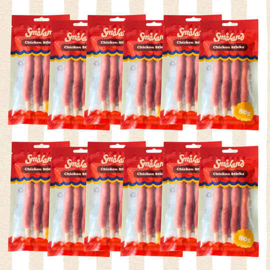 Pakketilbud - Kyllinge sticks, 80g - 12 Poser