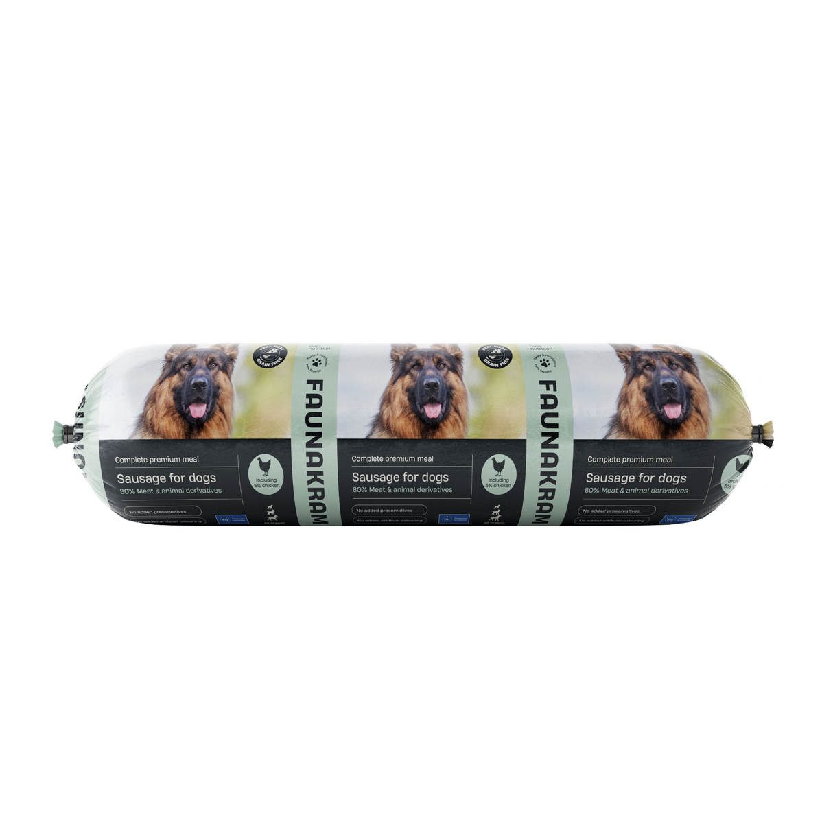 Faunakram - Premium Vådfoder m. Kylling, 900g