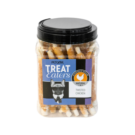 Treateaters - Twisted Kylling & Råhud, 400g